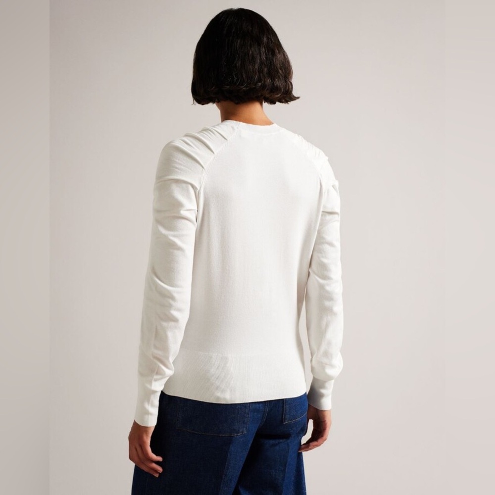 Ted Baker Piyton Pleat Detail Sweater - Picture 3 of 16
